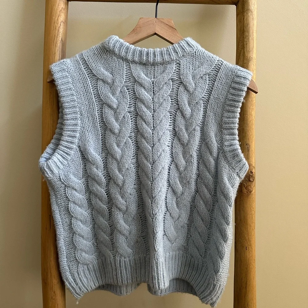 Rails Alexis Cable Knit Sweater Vest